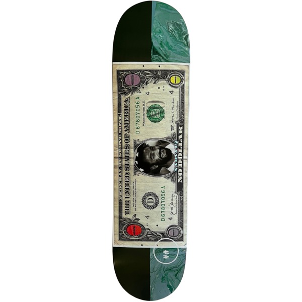 ScumCo & Sons Josh Narvaez No Dollar Skateboard Deck - 8" x 32"