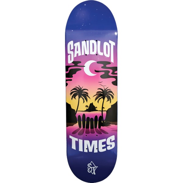 Sandlot Times Skateboards Skull Island Skateboard Deck - 8.5" x 31.25"