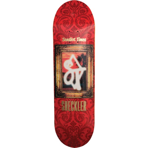Sandlot Times Skateboards Ryan Sheckler Hall Of Fame Skateboard Deck - 9" x 31.87"