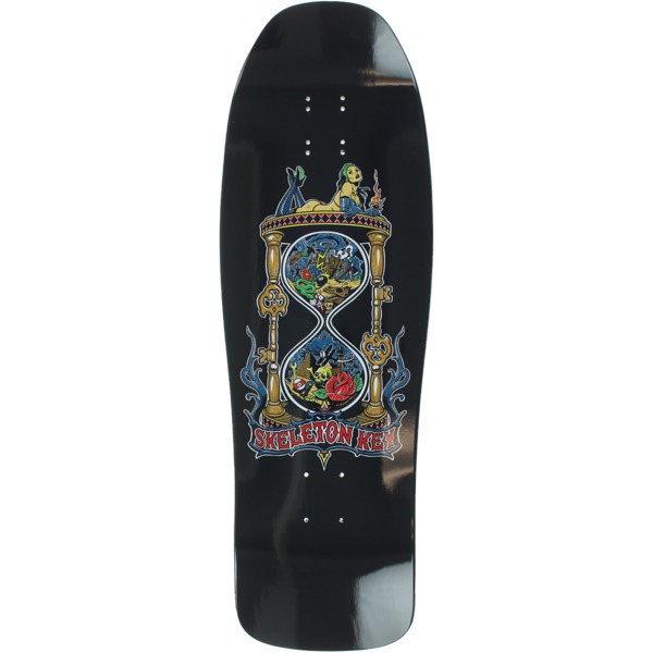 Skeleton Key Mfg Time Will Tell Old School Skateboard Deck - 10.18" x 31.94"
