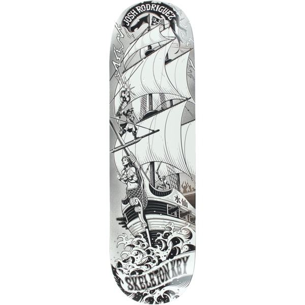 Skeleton Key Mfg Josh Rodriguez Black Sails Skateboard Deck - 8.75"