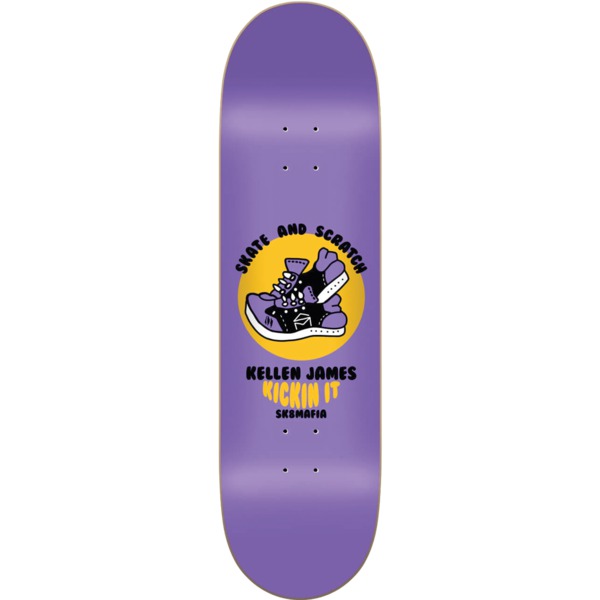 Sk8Mafia Skateboards Kellen James Skate And Scratch Skateboard Deck - 8.5" x 32"