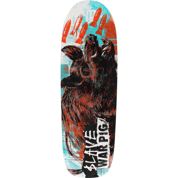Slave Skateboards War Pig Rerun Skateboard Deck - 9.5" x 31.5"