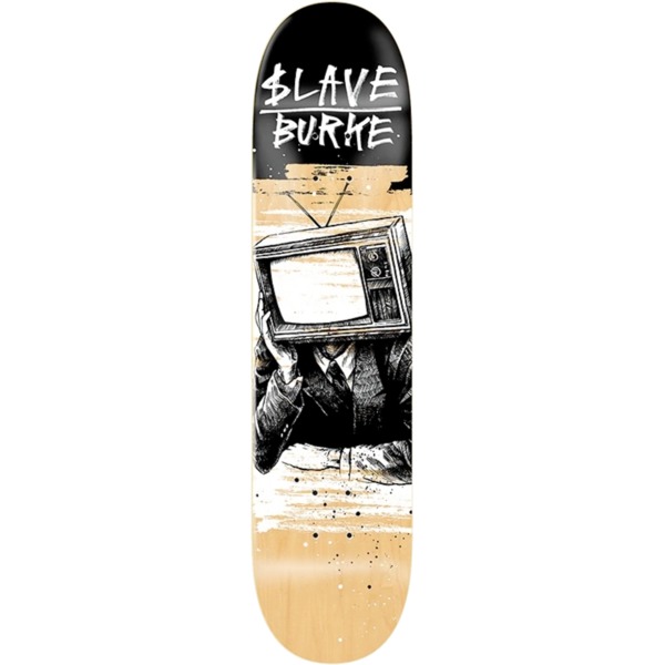Slave Skateboards Pat Burke Bored Rerun Skateboard Deck - 8.67" x 32.25"