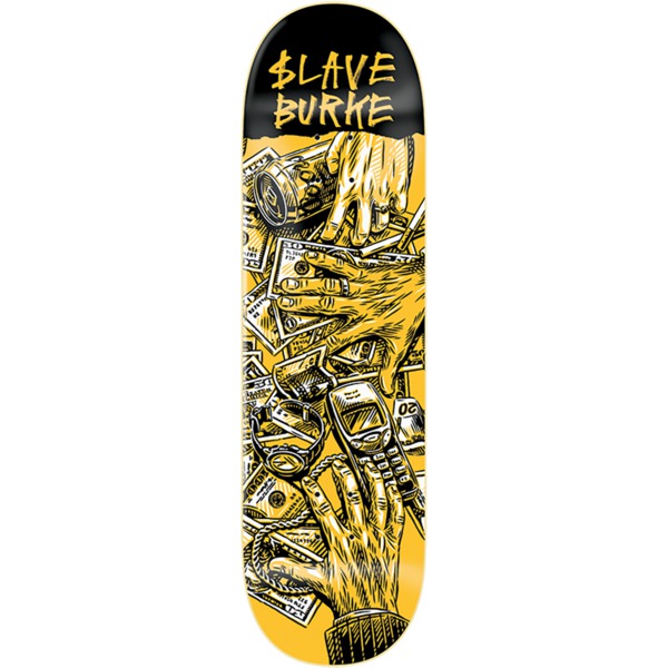 Slave Skateboards Pat Burke Hand in Hand Skateboard Deck - 8.88" x 32.25"