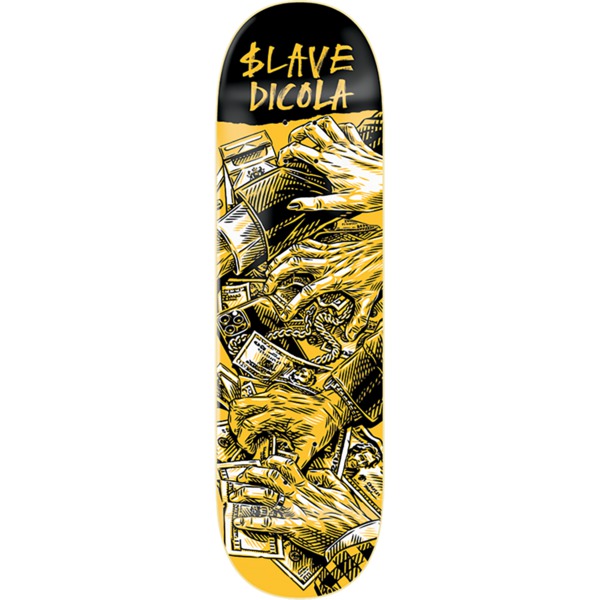 Slave Skateboards Danny Dicola Hand in Hand Skateboard Deck - 9" x 33"