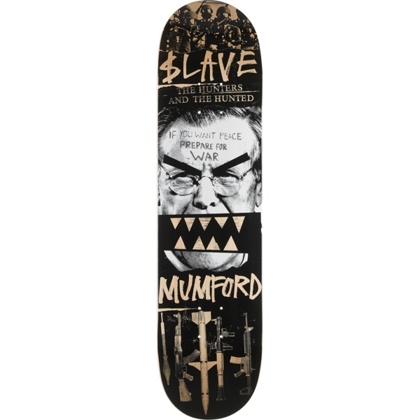 Slave Skateboards Matt Mumford Warmonger rerun Skateboard Deck - 8" x 31.75"
