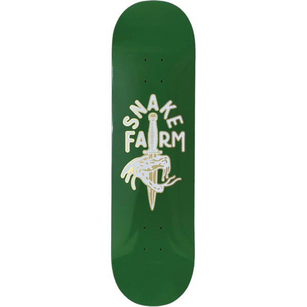 Snake Farm Skateboards Boom Stick Like Them Apples Skateboard Deck 8.