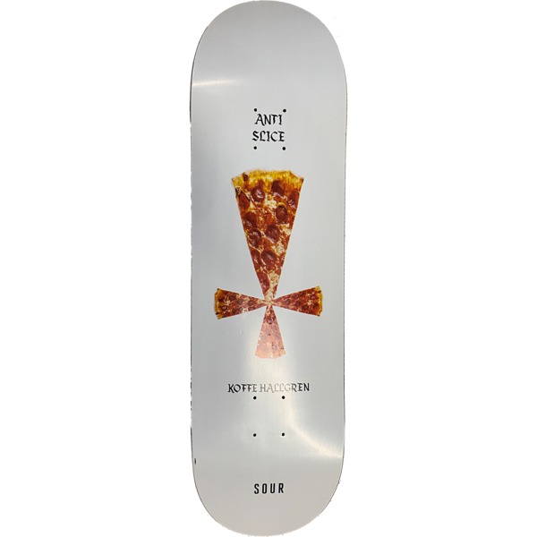 Sour Solution Skateboards Koffe Hallgren Anti-Slice Skateboard Deck - 9" x 32.32"