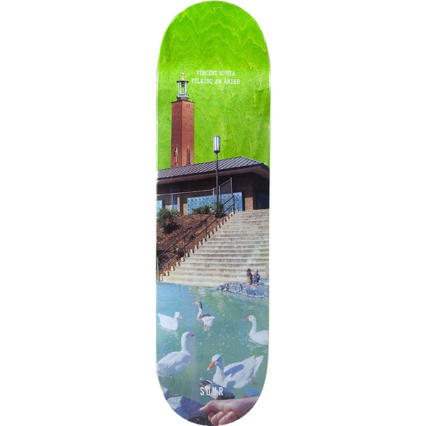 Sour Solution Skateboards Vincent Huhta Ander Assorted Stains Skateboard Deck - 8" x 31.92"