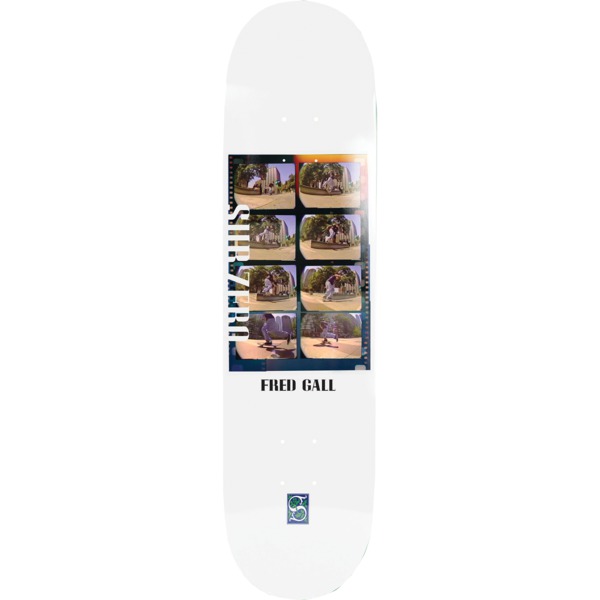 Sub Zero Skateboards Fred Gall White Skateboard Deck - 8.5"