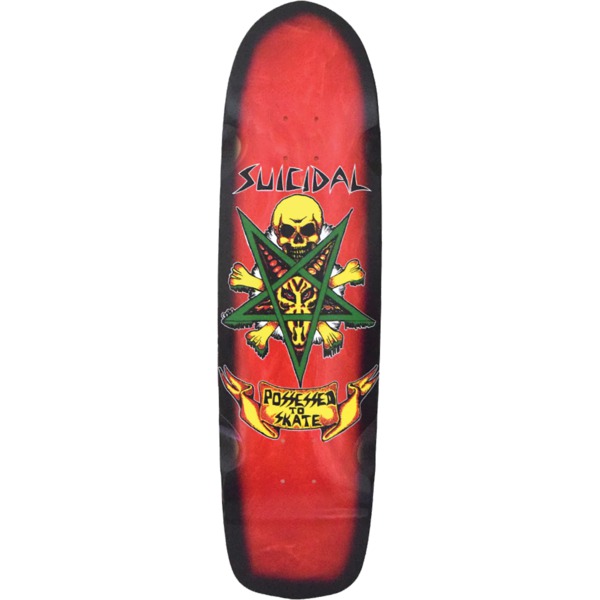 Suicidal Skates PTS Pool Red / Black Fade Skateboard Deck - 8.75" x 32.5" Suicidal Skates PTS Pool Red / Black Fade Skateboard Deck - 8.75" x 32.5"