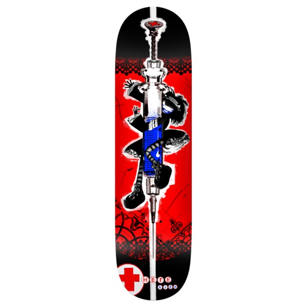 There Skateboards Kien Caples Filthy Guts Skateboard Deck - 8.38"
