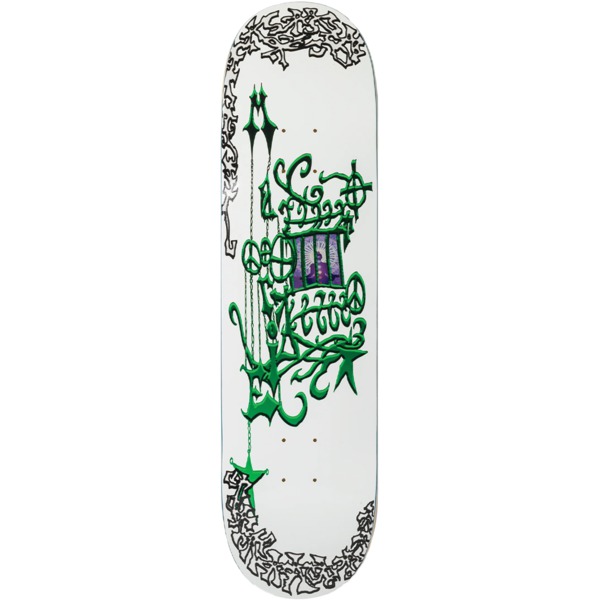 There Skateboards Marie De Courcy Magic Healing White Skateboard Deck - 8.25" x 31.9"
