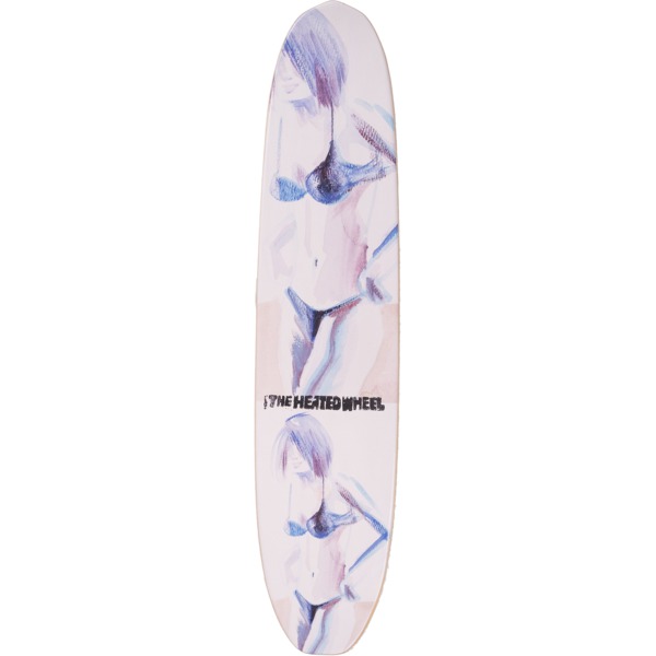 The Heated Wheel Skateboards Polarizer Newport Cruiser Skateboard Deck - 6" x 27.5"