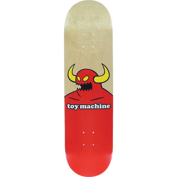 Toy Machine Skateboards Monster Assorted Stains / Graphic Skateboard Deck - 8" x 32"