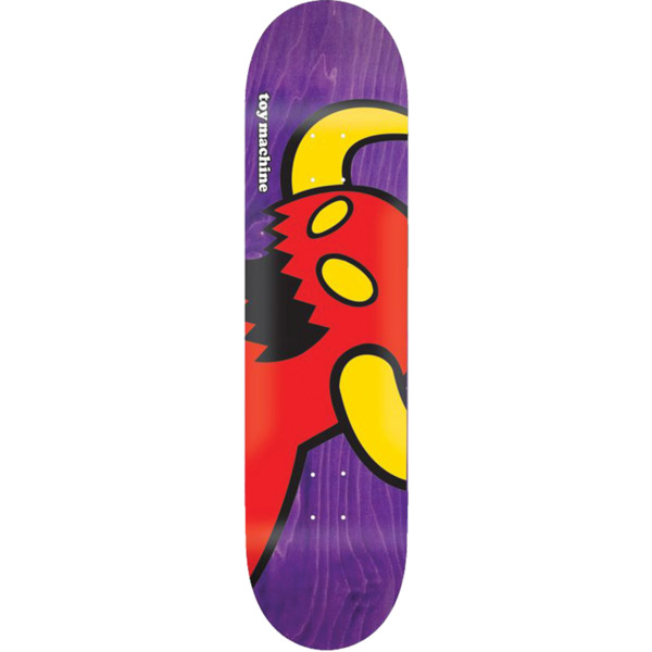 Toy Machine Skateboards Vice Monster Purple Skateboard Deck 7.75 x 31