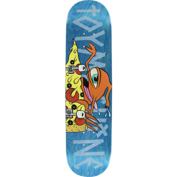 Toy Machine Skateboards Pizza Shredder Sect Assorted Colors Skateboard Deck - 7.75" x 31.5"