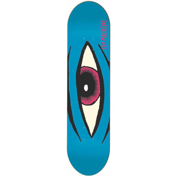 Toy Machine Skateboards Sect Eye Blue Skateboard Deck - 7.87" x 31.125"