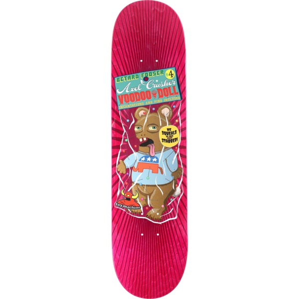 Toy Machine Skateboards Axel Cruysberghs Toy Dolls Skateboard Deck - 8" x 31.5"