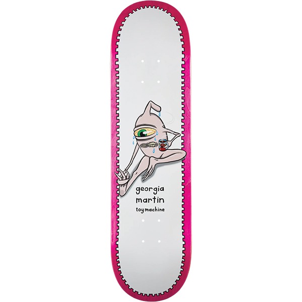 Toy Machine Skateboards Georgia Martin Stretch Skateboard Deck - 8.25" Toy Machine Skateboards Georgia Martin Stretch Skateboard Deck - 8.25"