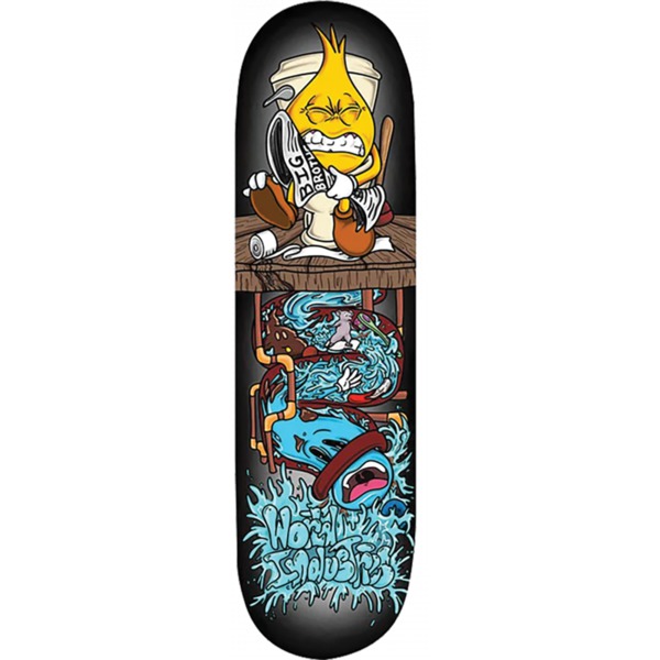 World Industries Skateboards Flushed Skateboard Deck - 8" x 31.8"