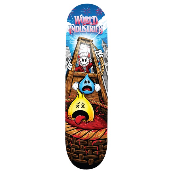 World Industries Skateboards Guillotine Skateboard Deck - 8.5" World Industries Skateboards Guillotine Skateboard Deck - 8.5"