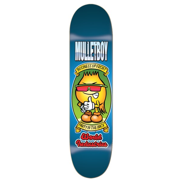World Industries Skateboards Mulletboy Skateboard Deck - 8.5" World Industries Skateboards Mulletboy Skateboard Deck - 8.5"