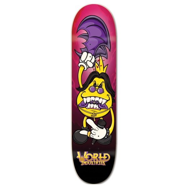 World Industries Skateboards Prince of Darkness Wide Skateboard Deck - 8.25" World Industries Skateboards Prince of Darkness Wide Skateboard Deck - 8.25"