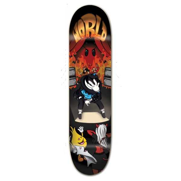 World Industries Skateboards Willy Jackson Skateboard Deck - 8.3" World Industries Skateboards Willy Jackson Skateboard Deck - 8.3"