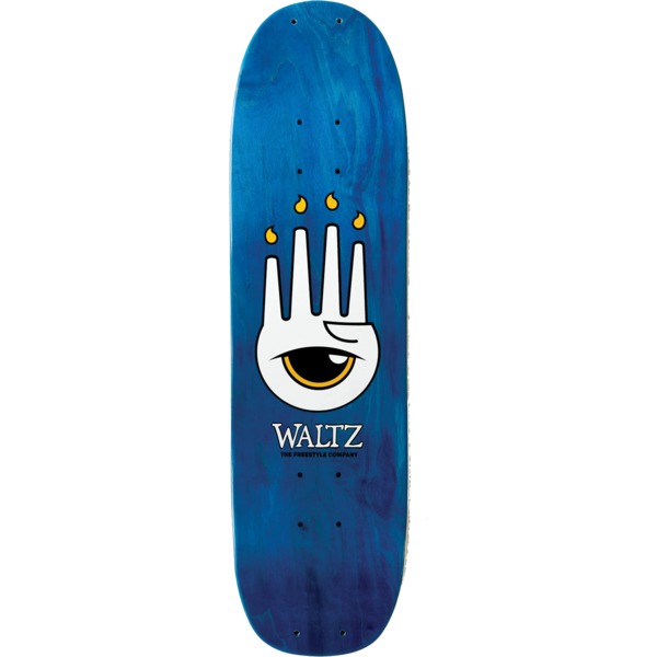 Waltz The Freestyle Company Hand of Glory Assorted Stains Skateboard Deck - 7.6" x 28.575"