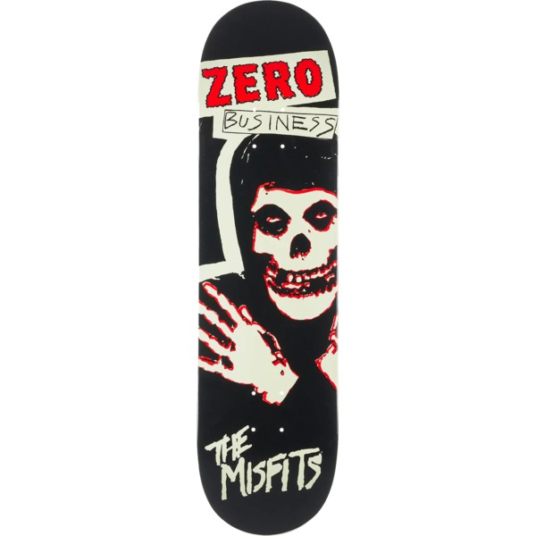 Zero Skateboards Misfits Zero Business Glow Skateboard Deck - 8.5" x 32.3" Zero Skateboards Misfits Zero Business Glow Skateboard Deck - 8.5" x 32.3"