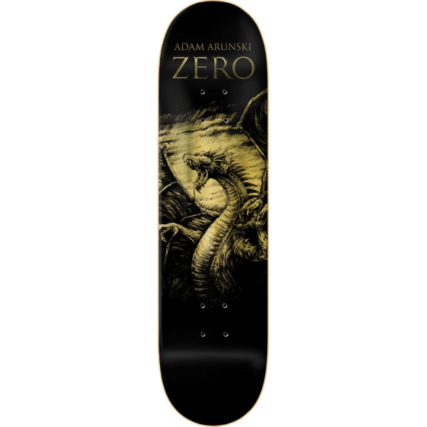 Zero Skateboards Adam Arunski Dragon Gold Skateboard Deck - 8.5" x 32.3"