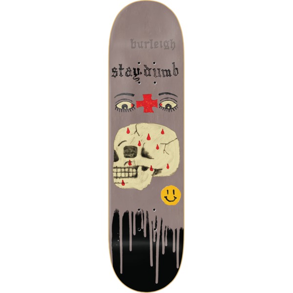 Zero Skateboards Brandon Burleigh Stay Dumb Skateboard Deck - 8.25" x 31.9"