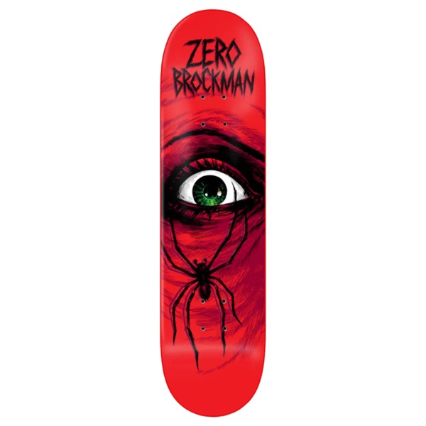 Zero Skateboards James Brockman Wolfspider 30 Year Red Skateboard Deck - 8.5" Zero Skateboards James Brockman Wolfspider 30 Year Red Skateboard Deck - 8.5"