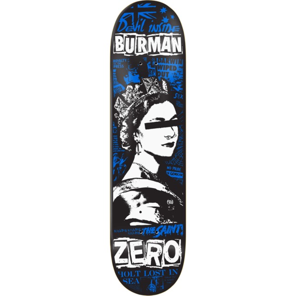 Zero Skateboards Dane Burman Devil Inside Skateboard Deck - 8.25" x 31.9"
