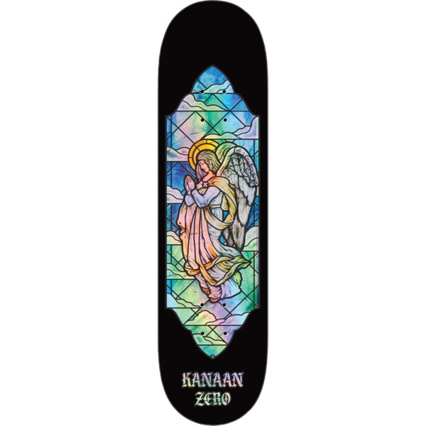 Zero Skateboards Kanaan Dern Stained Glass Angel Skateboard Deck - 8.25" x 31.9"