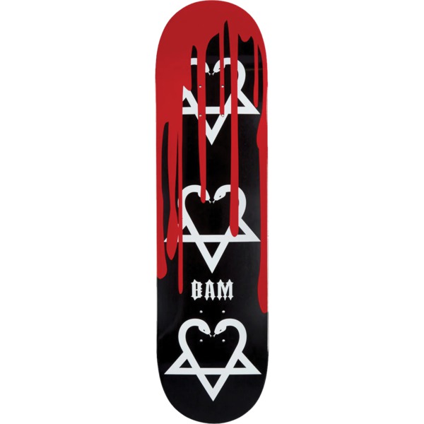 Zero Skateboards Bam Margera Snakes with Blood Skateboard Deck - 8.5" x 32.3" Zero Skateboards Bam Margera Snakes with Blood Skateboard Deck - 8.5" x 32.3"
