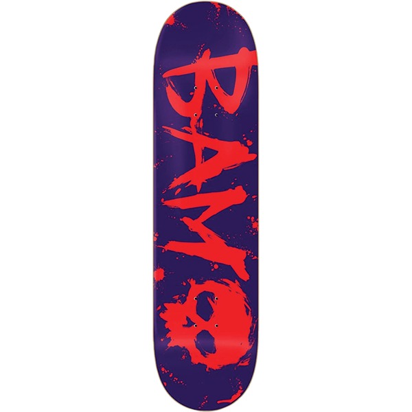 Zero Skateboards Bam Margera 3 Purple Blood Skateboard Deck - 8.25" Zero Skateboards Bam Margera 3 Purple Blood Skateboard Deck - 8.25"