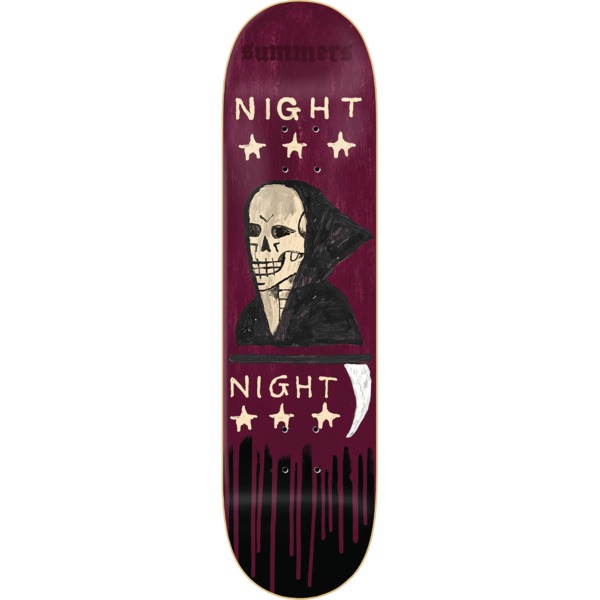 Zero Skateboards Gabriel Summers Night Night Skateboard Deck - 8.5" x 32.3"