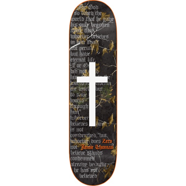 Zero Skateboards Jamie Thomas Cross Real Tree Glow Skateboard Deck - 8.5" x 32.3" Zero Skateboards Jamie Thomas Cross Real Tree Glow Skateboard Deck - 8.5" x 32.3"