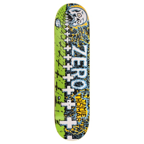 Zero Skateboards Jamie Thomas Graveyard 30 Year Green Skateboard Deck - 8.25" Zero Skateboards Jamie Thomas Graveyard 30 Year Green Skateboard Deck - 8.25"