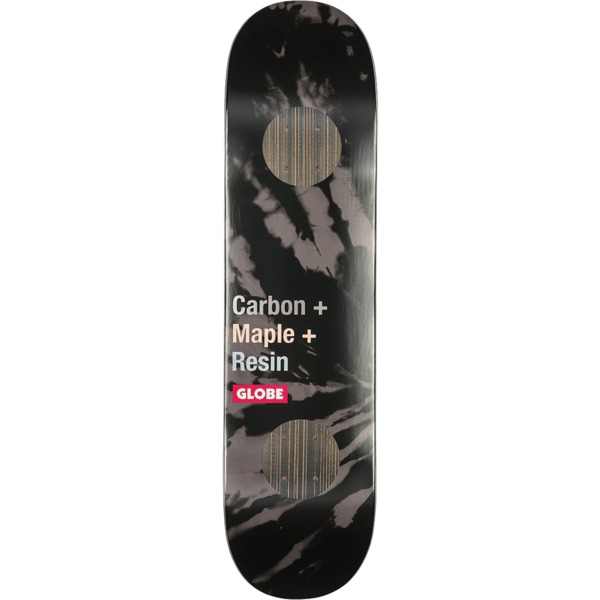 Globe Skateboards G3 Bar Black Dye Skateboard Deck Impact Light - 8" x 31.875"