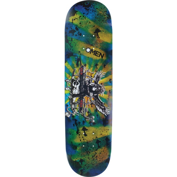 Omen Boards Bombs Away Street Skateboard Deck - 8" x 31.6"