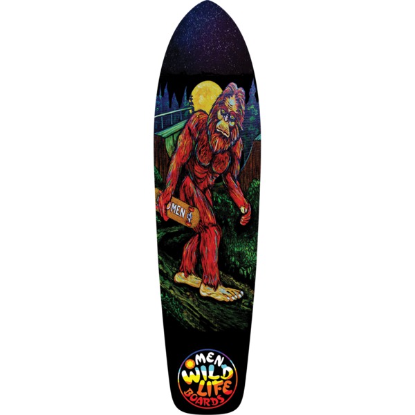 Omen Boards Circle Bigfoot Longboard Skateboard Deck - 9.5" x 40"