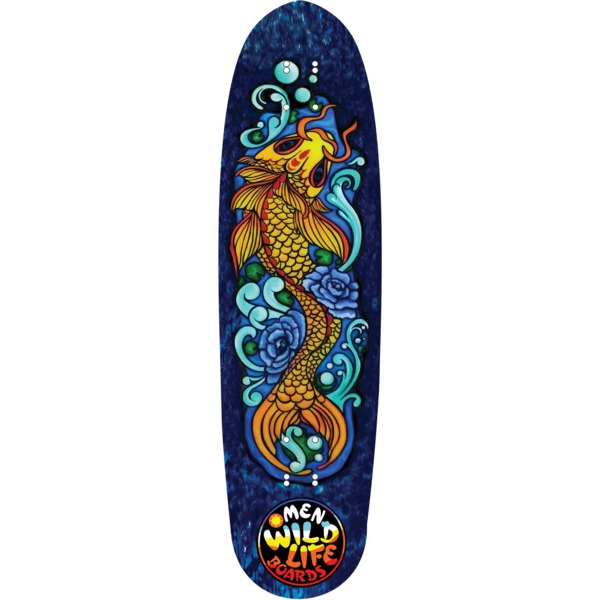 Omen Boards Jinli Koi Mini Cruiser Skateboard Deck - 8.9" x 33"