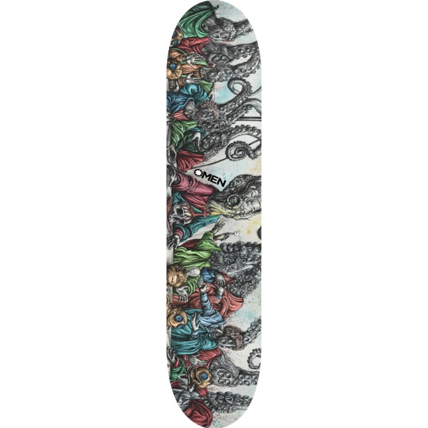 Omen Boards Last Supper Street Skateboard Deck - 8.25" x 31.6"