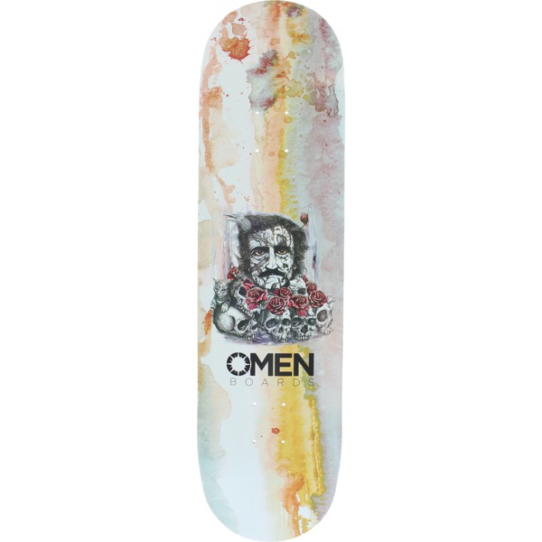 Omen Boards Poe N Friends Street Skateboard Deck - 8.25" x 31.7"