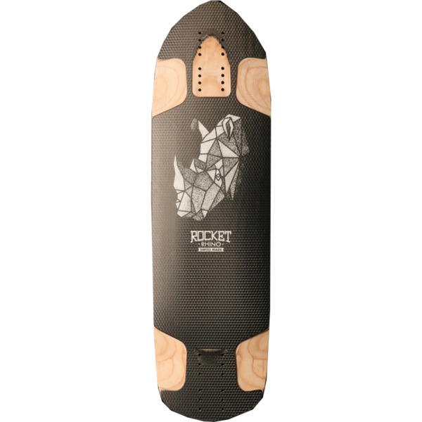 Rocket Longboards Downhill / Freeride Rhino Racetail 24 Longboard Skateboard Deck - 8.85" x 32"
