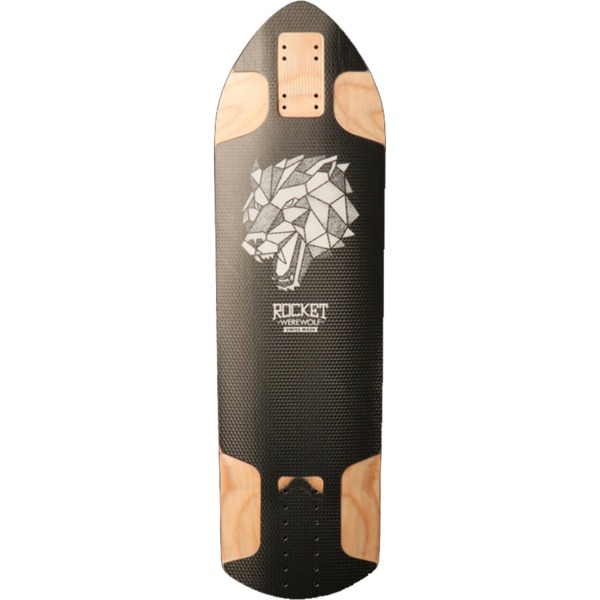 Rocket Longboards Downhill / Freeride Werewolf Longboard Skateboard Deck - 8.9" x 31.5"